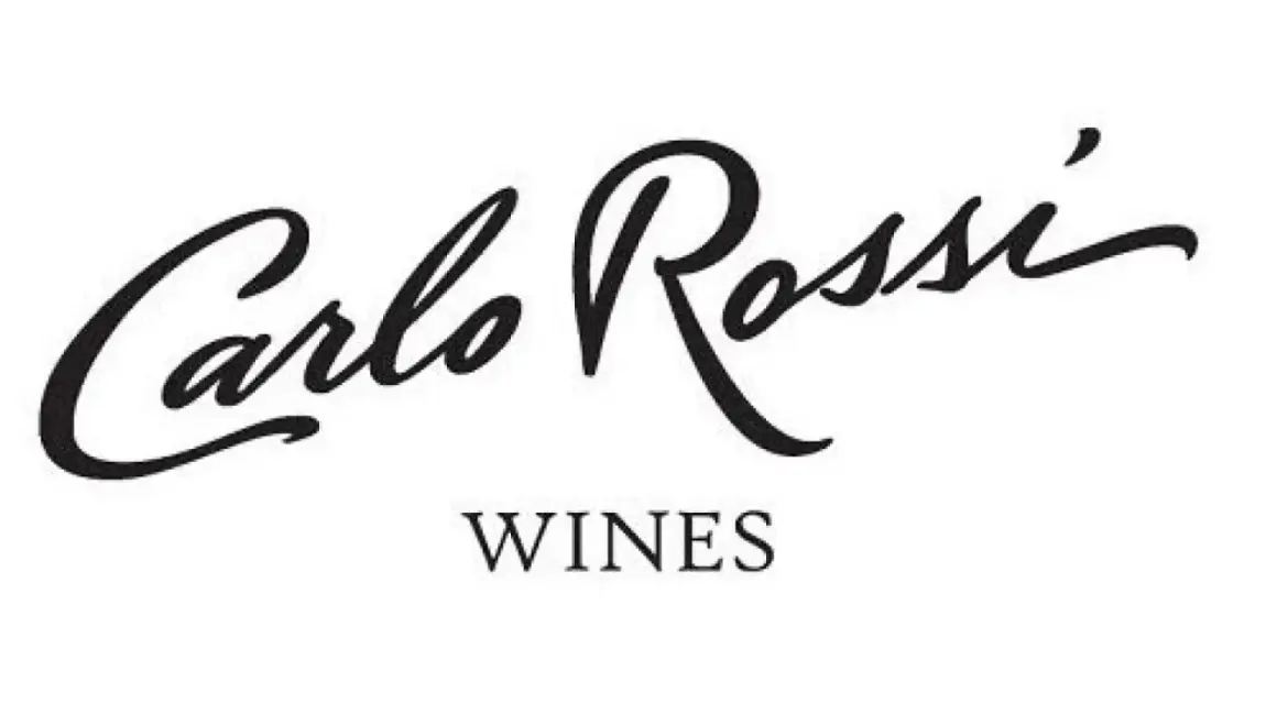Logo Carlo Rossi Wines. Wina Carlo Rossi produkowane są w Kalifornii, USA.